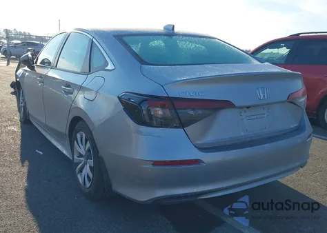 2025 Honda Civic Lx из США, поврежденный, VIN 2HGFE2F24SH520640